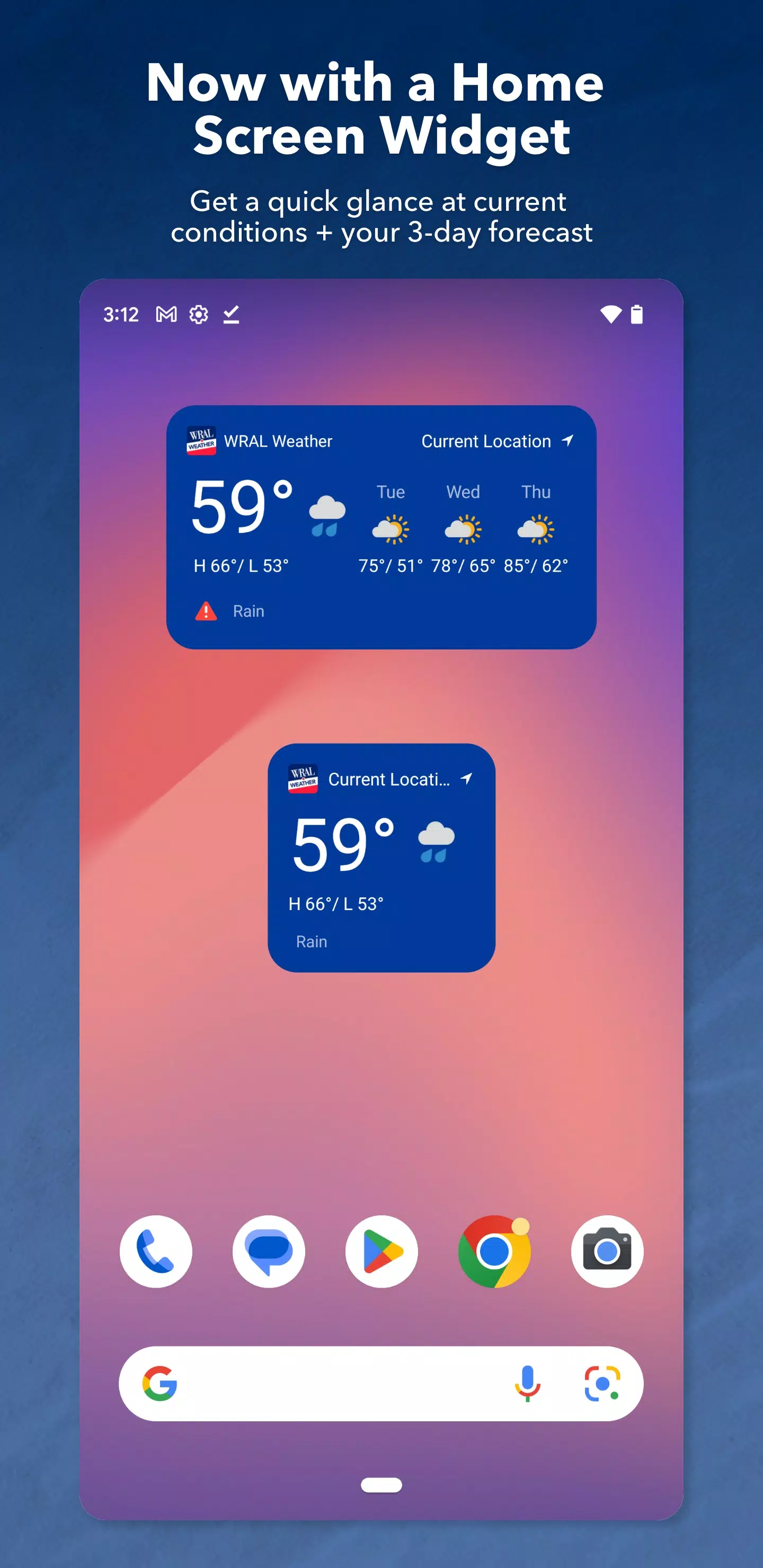 WRAL Weather 螢幕截圖 2