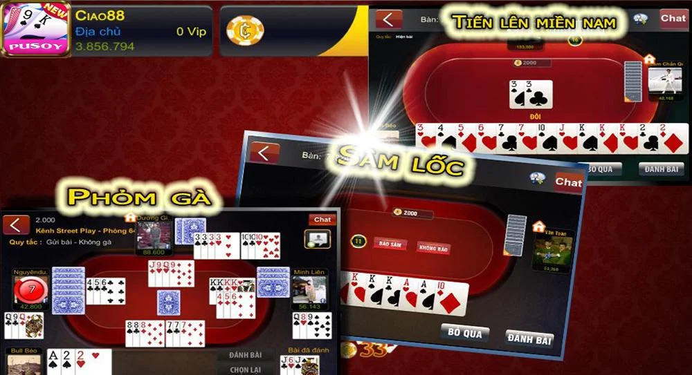 Game danh bai doi thuong Online PUSOY应用截图第2张