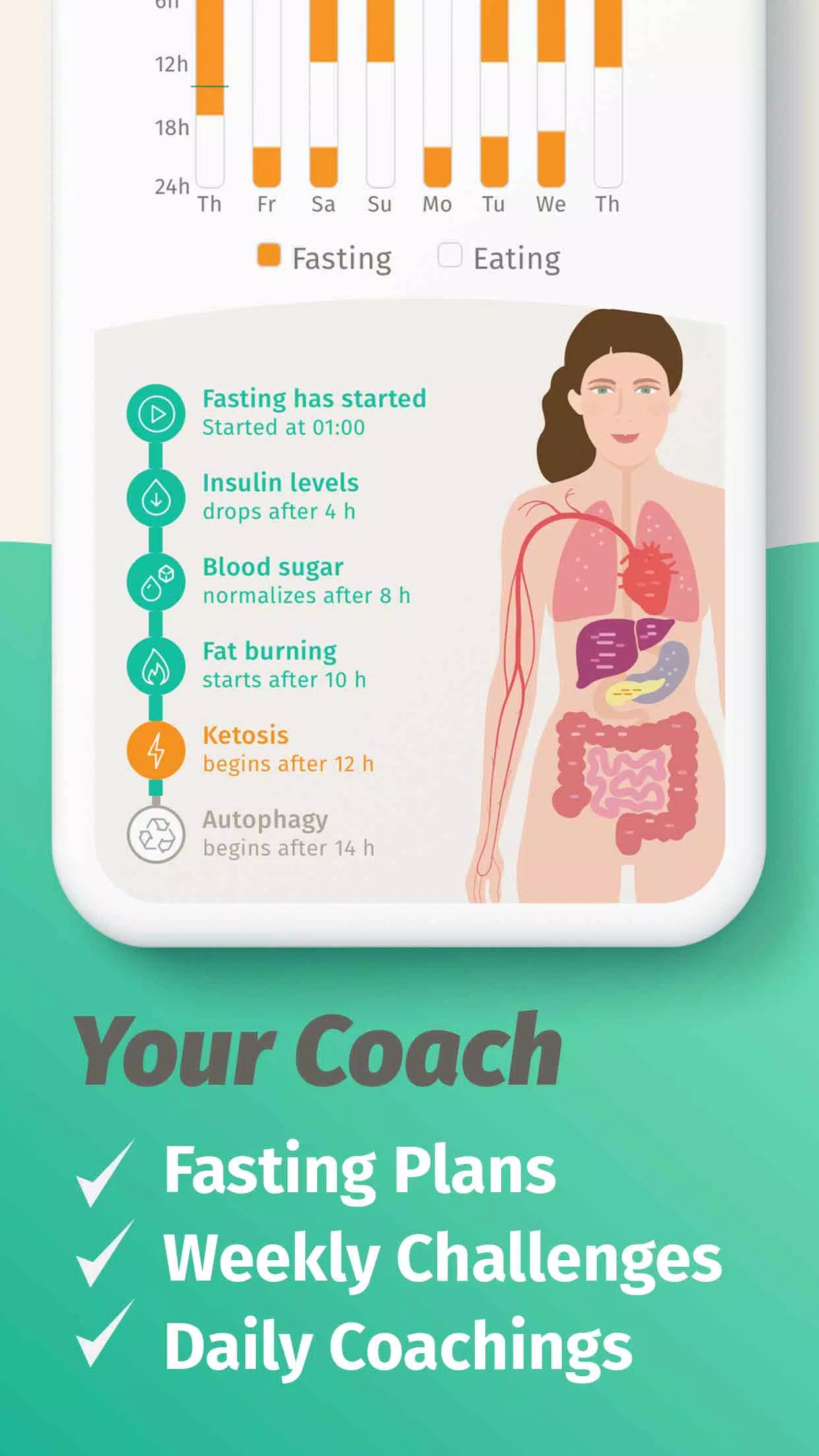 BodyFast Jejum Intermitente Captura de tela 3