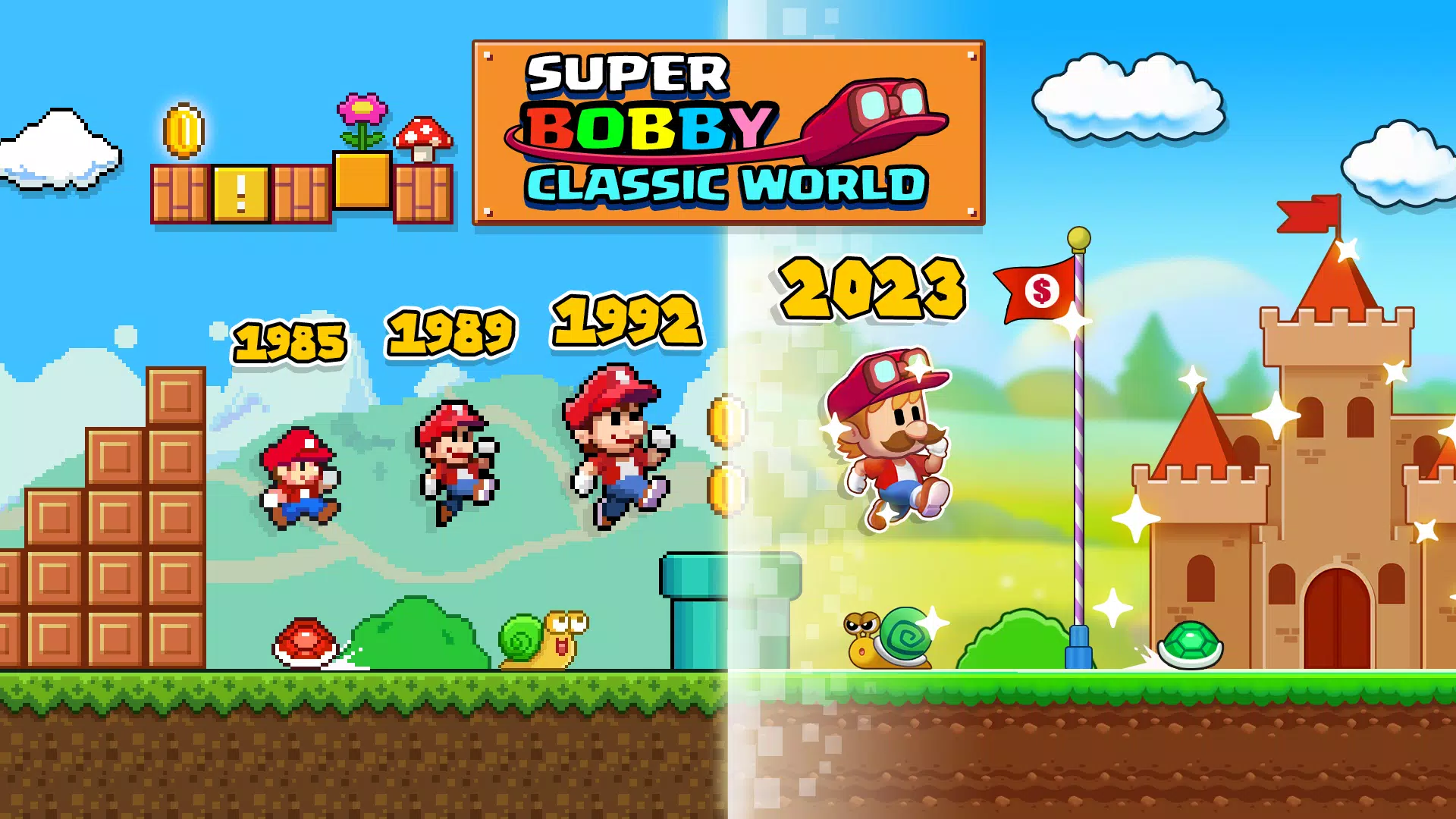 Super Bobby Classic World स्क्रीनशॉट 0