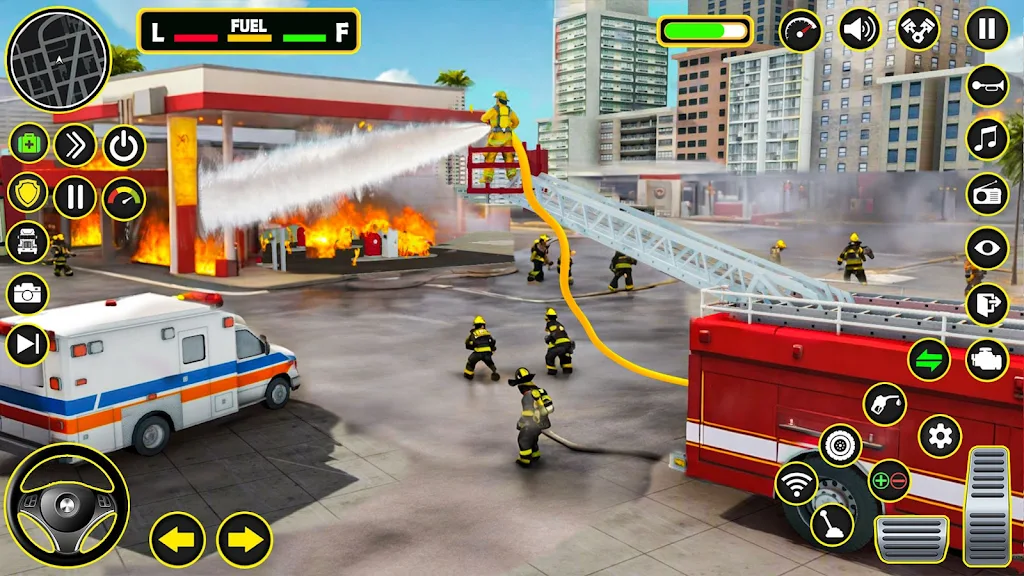 Fire Truck Firefighter Rescue Screenshot 3