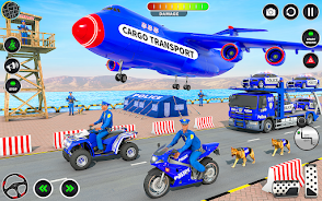 Police Cargo Transport Games Screenshot 1