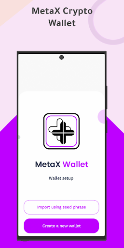 MetaX Wallet Captura de tela 3