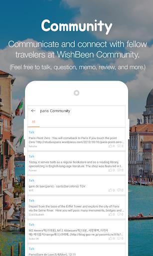 WishBeen - Global Travel Guide Screenshot 1