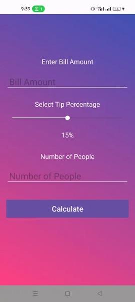 Tip Calculator ภาพหน้าจอ 2