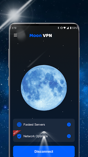 Moon VPN Captura de pantalla 0