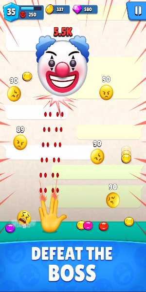 Emoji Ball Blast: Shooter Game