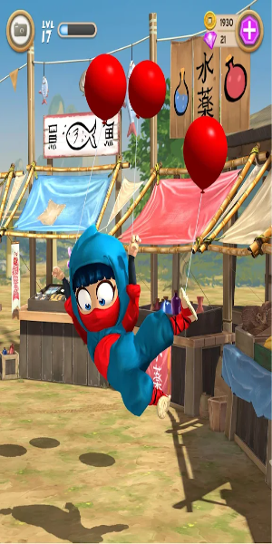 Clumsy Ninja Mod স্ক্রিনশট 1