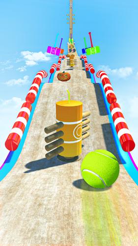 3D Sky Rolling Going Ball Game ဖန်သားပြင်ဓာတ်ပုံ 3