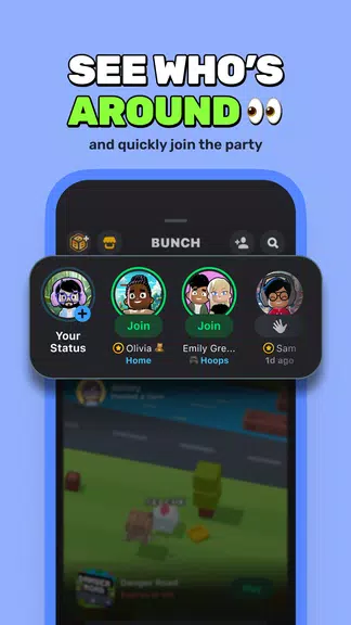 Bunch: HouseParty with Games Schermafbeelding 1