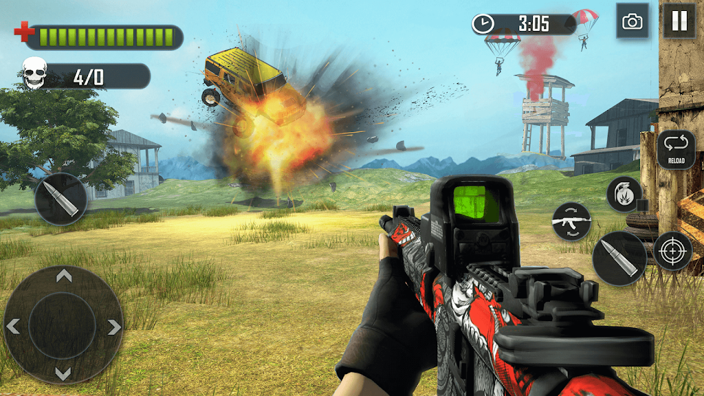 Impossible Counter Terrorist Mission: Gun Shooting Ảnh chụp màn hình 2