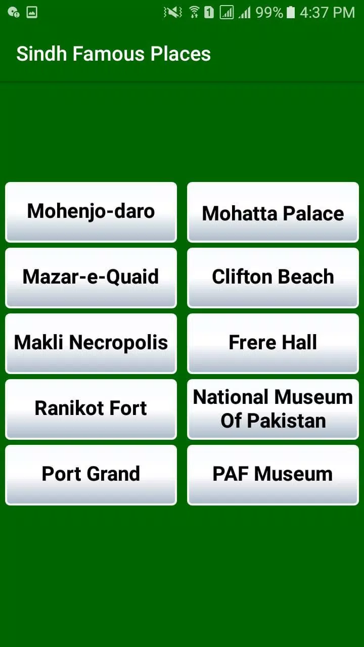 Pakistan Tourism App Captura de tela 2