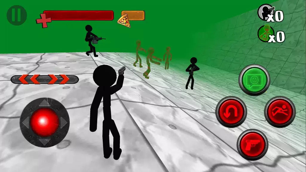 Stickman Zombie 3D スクリーンショット 3