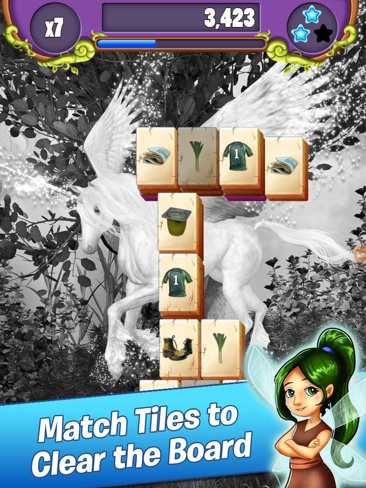 Hidden Mahjong Unicorn Garden Schermafbeelding 0