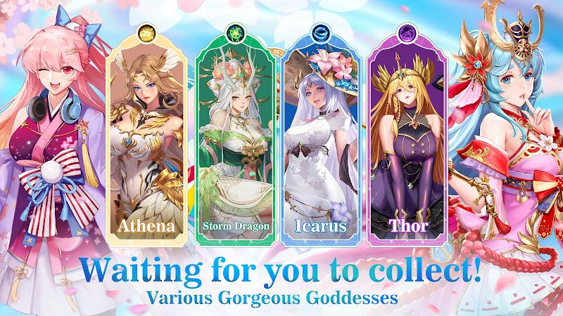 Idle Angels: Goddess' Warfare Capture d'écran 1