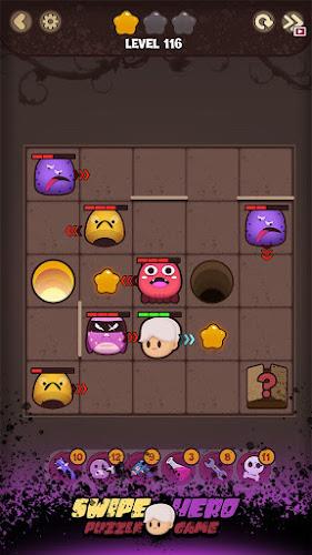 Swipe hero：puzzle game 스크린샷 2