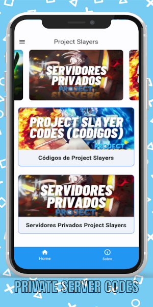 Project Slayers Codes Privados Captura de tela 2