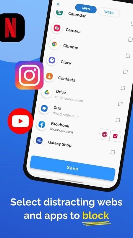 AppBlock - 阻止应用程序和应用程序站点应用截图第0张