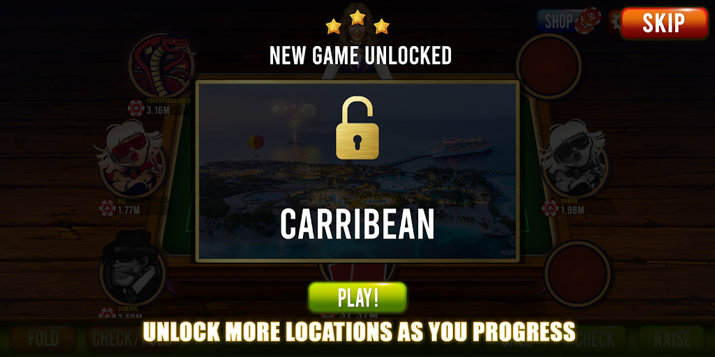 Schermata Poker Panda: World Poker Tour 2