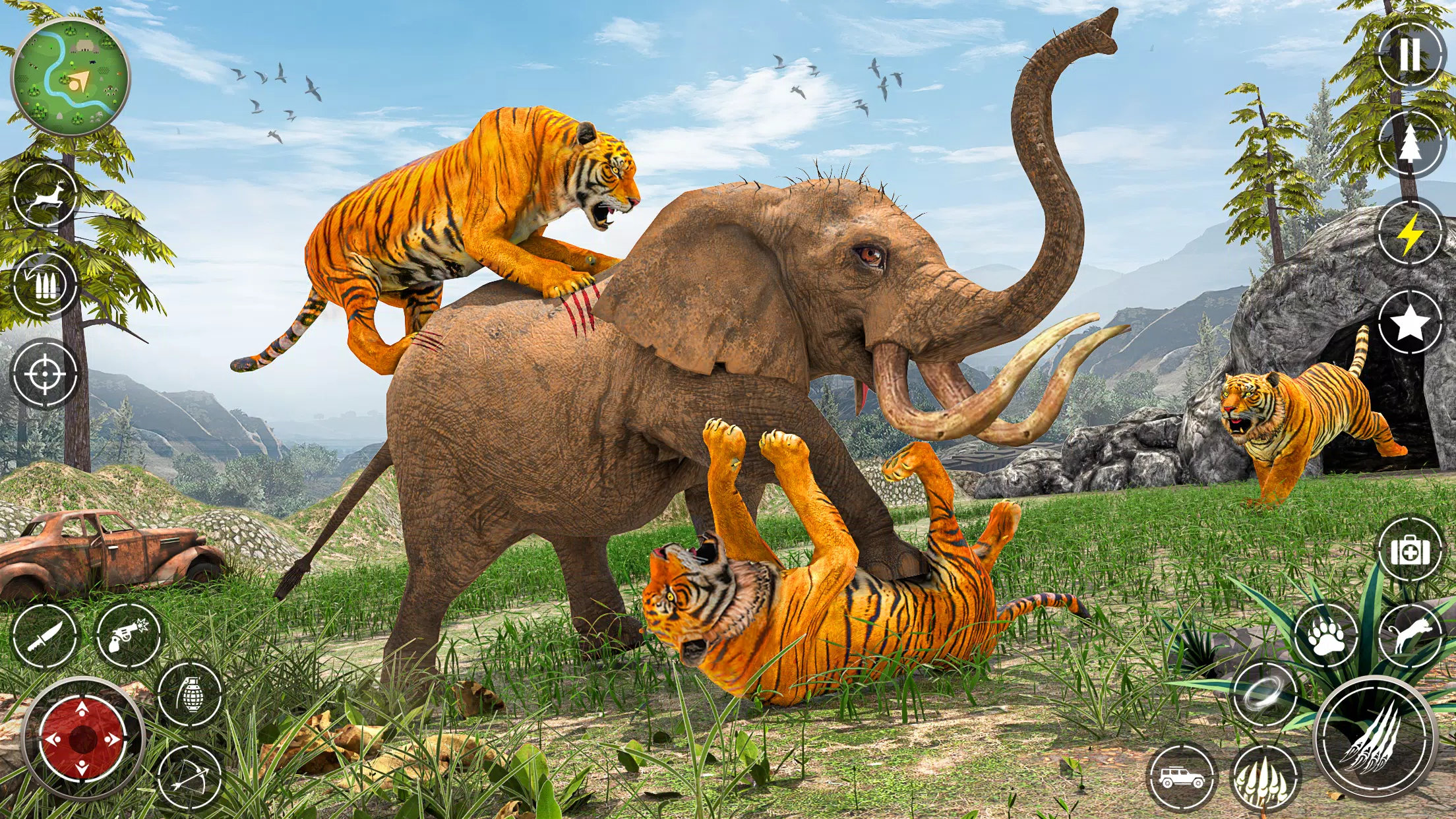 The Tiger Family Simulator 3D 螢幕截圖 0