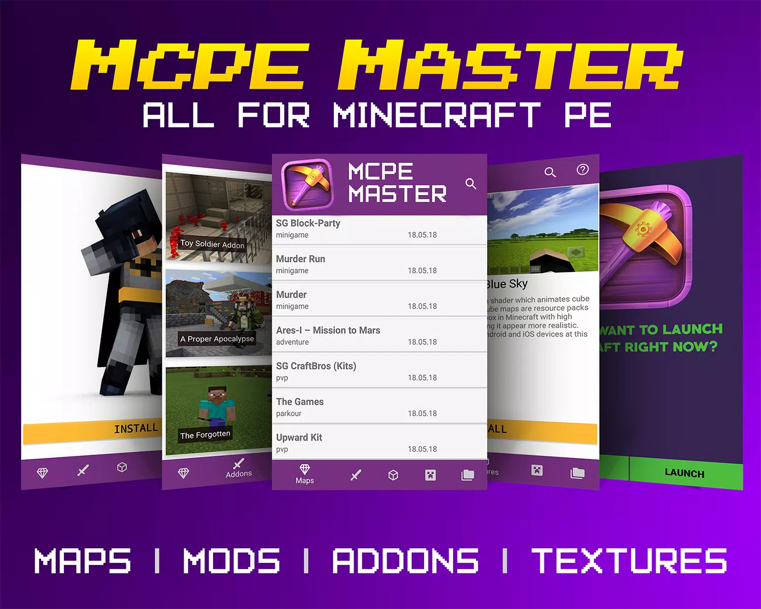 Master For Minecraft - Mods Zrzut ekranu 0