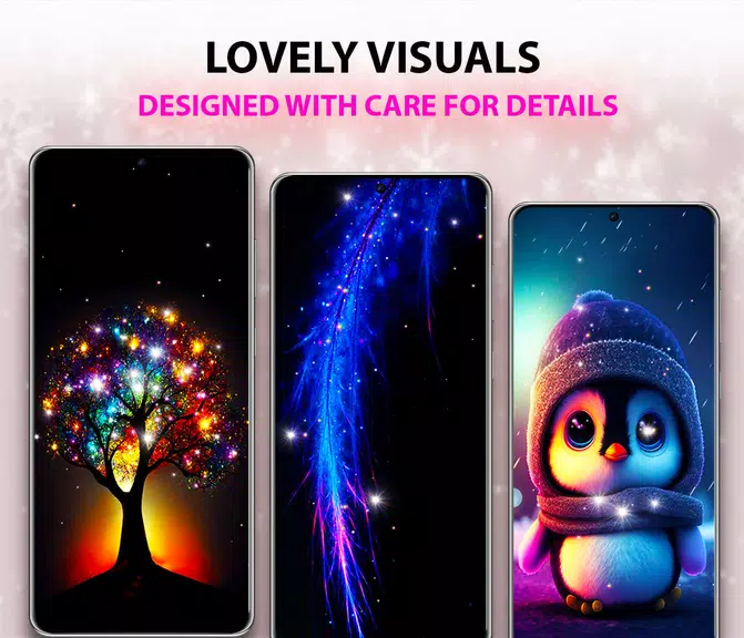 Glitter Live Wallpaper Zrzut ekranu 3