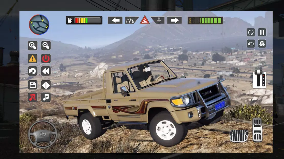 Toyota PickUp 4x4 Simulator Скриншот 1