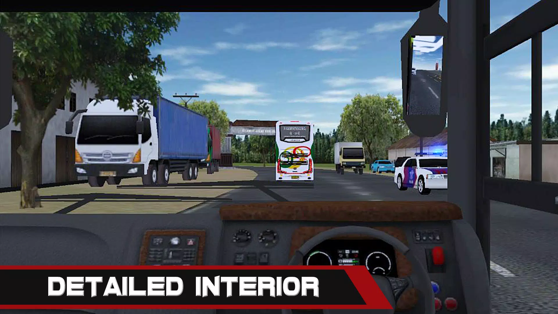 Mobile Bus Simulator Tangkapan skrin 3