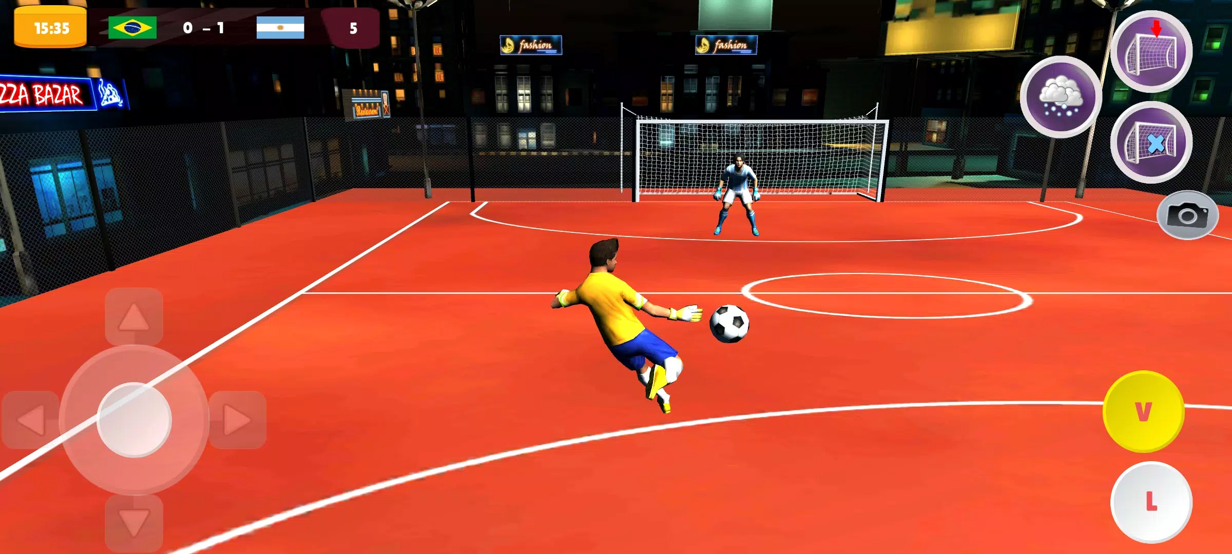 Goalie Wars Football Street Screenshot 1