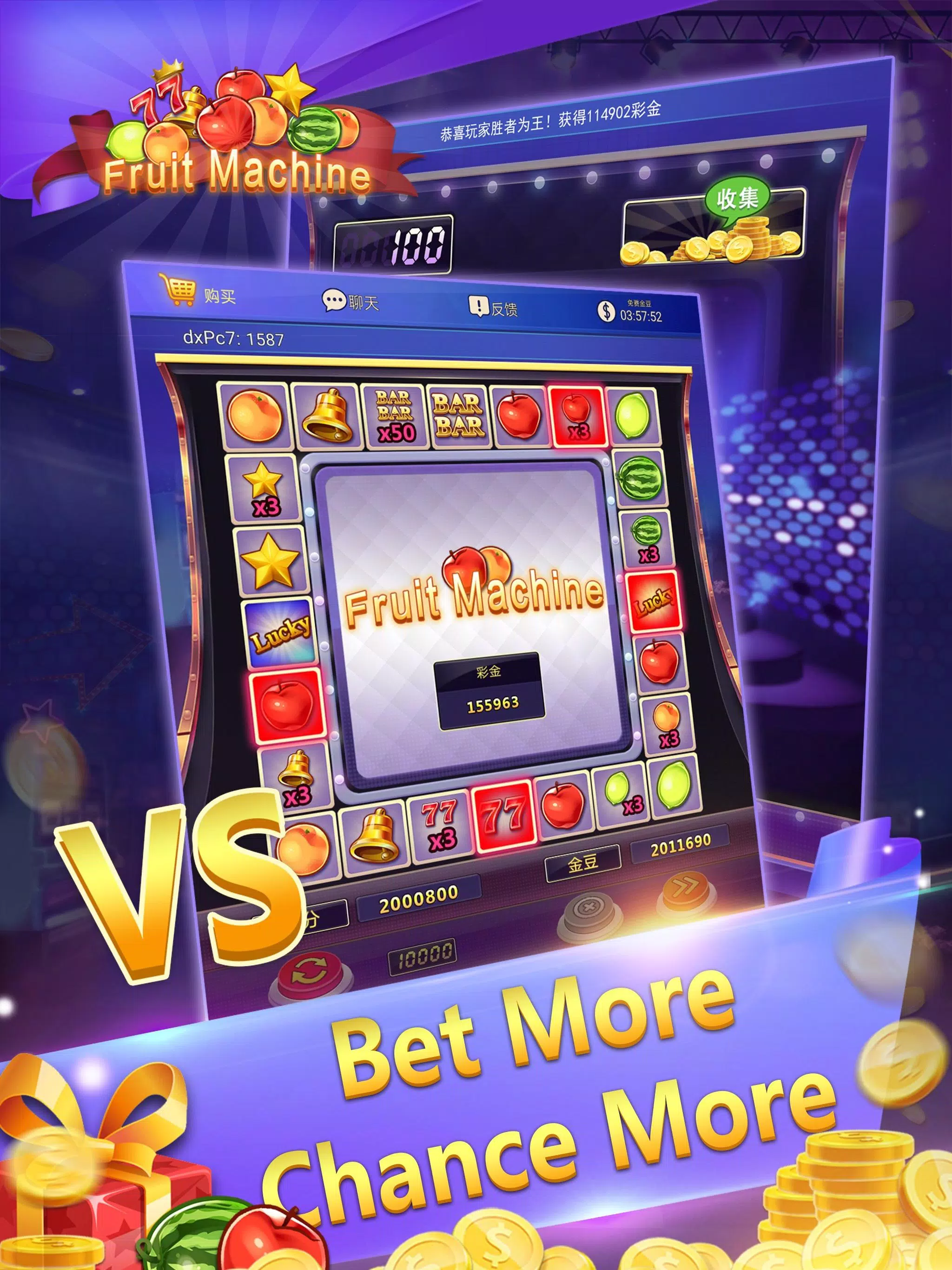 Fruit Machine - Mario Slots Скриншот 0