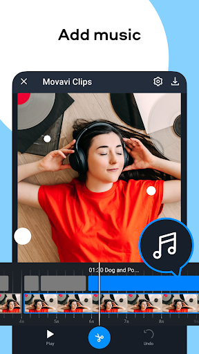 Movavi Clips Video Editor ဖန်သားပြင်ဓာတ်ပုံ 0