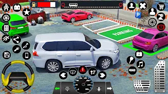 Car Driving School: Prado Game स्क्रीनशॉट 3