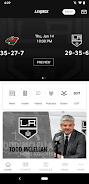 LA Kings Mobile App ဖန်သားပြင်ဓာတ်ပုံ 0