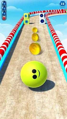 3D Sky Rolling Going Ball Game ဖန်သားပြင်ဓာတ်ပုံ 0