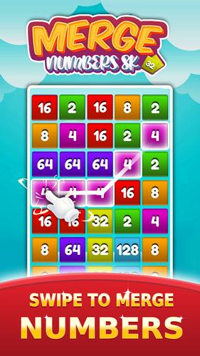2048 Number Merge Games Puzzle Ảnh chụp màn hình 1