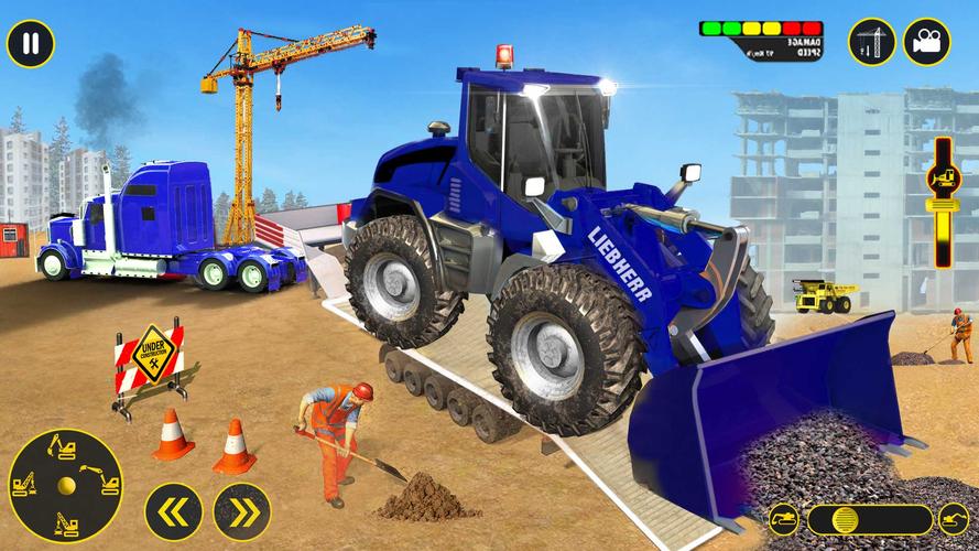 Heavy Excavator Simulator Game Zrzut ekranu 2