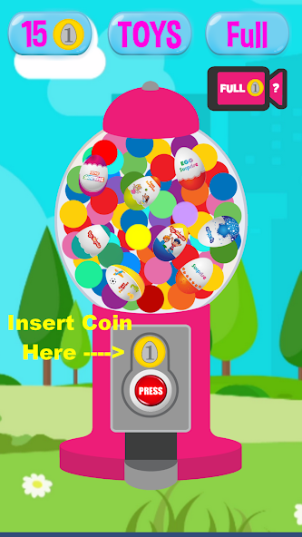 Surprise Eggs Vending Machine Mod Captura de pantalla 1