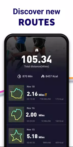 Running App - GPS Run Tracker Zrzut ekranu 1
