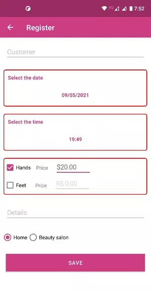 Agenda para Manicure App 螢幕截圖 1