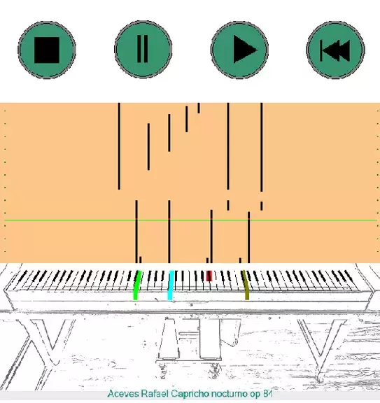 Virtual Pianola 螢幕截圖 0