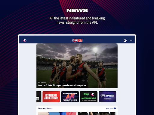 AFL Live Official App ဖန်သားပြင်ဓာတ်ပုံ 3