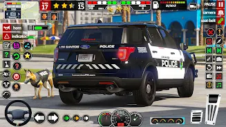 Cop Police Car Driving Game 3D Zrzut ekranu 1