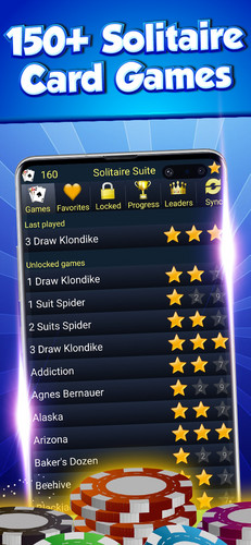 Solitaire Card Games Collection 150+ Solitaire Games Captura de tela 0