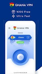 VPN Ghana - Get Ghana IP スクリーンショット 0