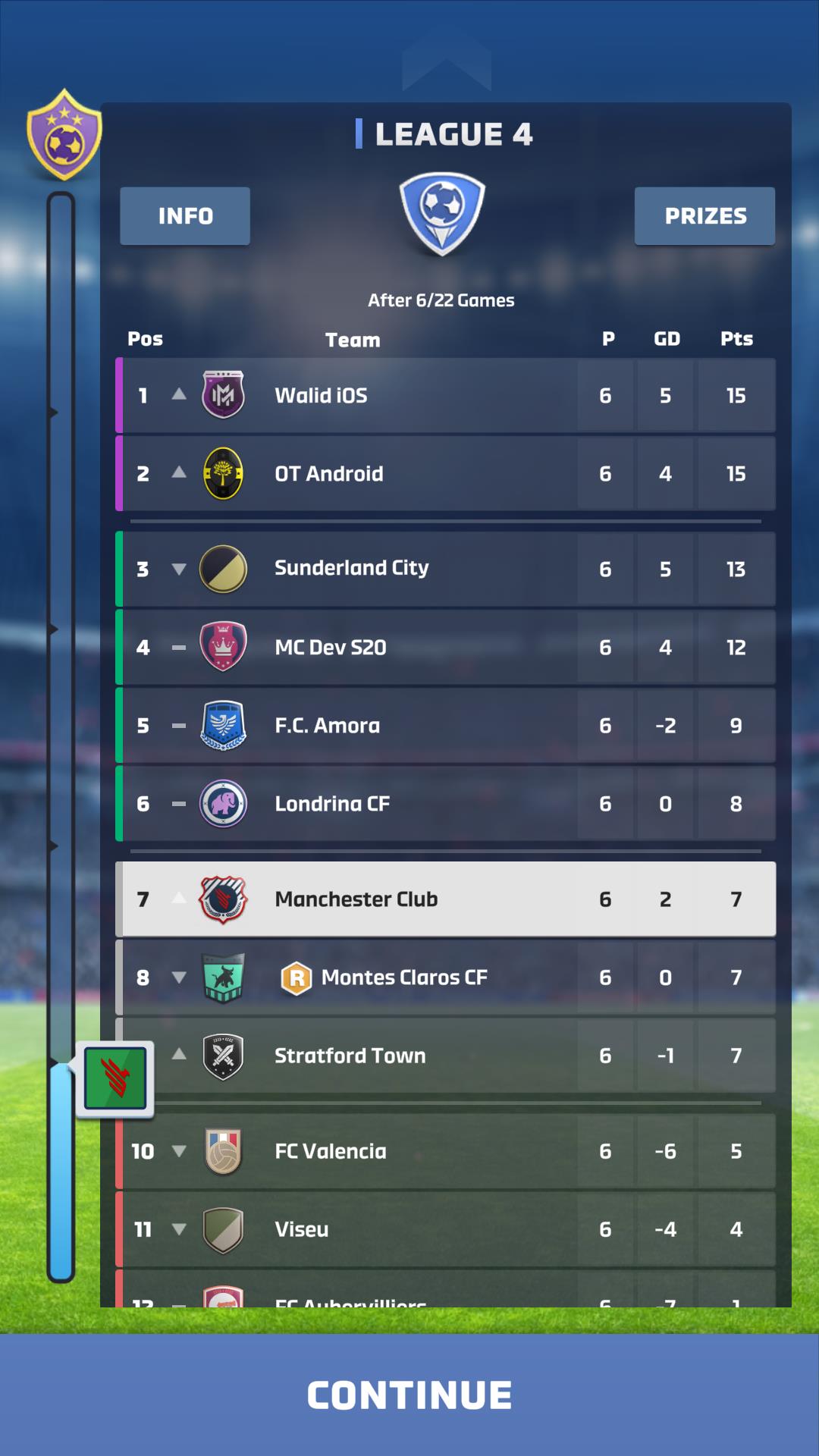 Soccer - Matchday Manager 24 Screenshot 2