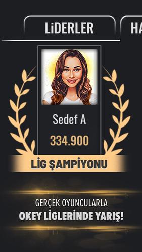 Çanak Okey Sedef - Eşli, Canlı 螢幕截圖 0