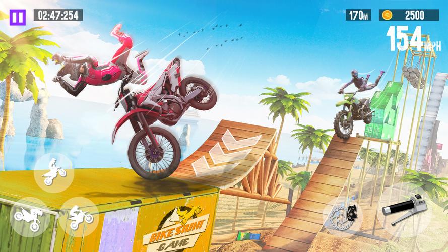 Bike Games 3D: Bike Stunt Game স্ক্রিনশট 1