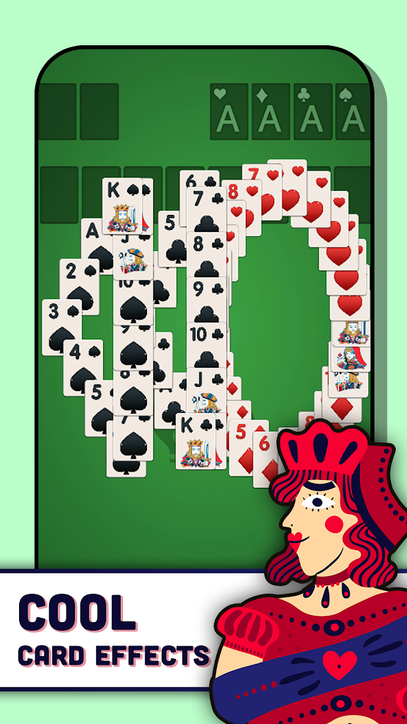 FreeCell Solitaire - Card 螢幕截圖 3