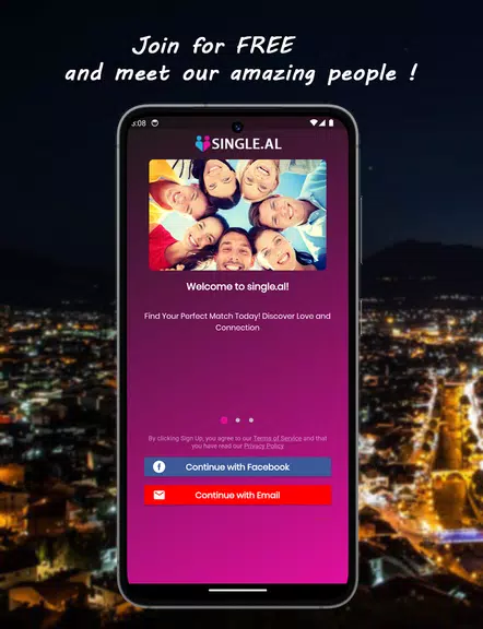 Single.al - Dating & Connect 螢幕截圖 0