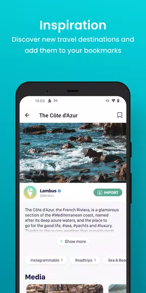 Lambus | Travel Planner 螢幕截圖 2